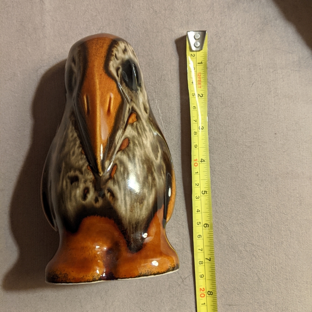 Vintage Goebel West Germany ceramic penguin bank